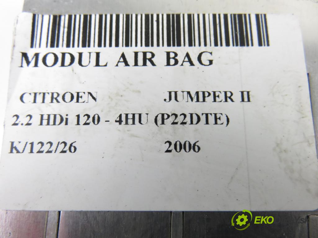 CITROEN JUMPER Skrzynia FURGON 2006 88,00 2.2 HDi 120 - 4HU (P22DTE) 2198,00 MODUL air BAG 1342894080
