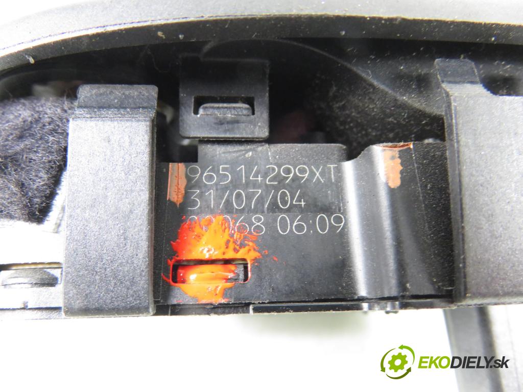 CITROEN C5 II (RC_) SEDAN 2005 100,00 2.0 HDi 136 - RHR (DW10BTED4) 1997,00 Panel ovládania okien 96514299XT