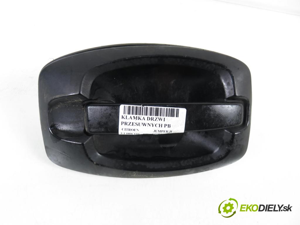 CITROEN JUMPER Skrzynia FURGON 2006 88,00 2.2 HDi 120 - 4HU (P22DTE) 2198,00 Kľučka Dvere posúvne PB 