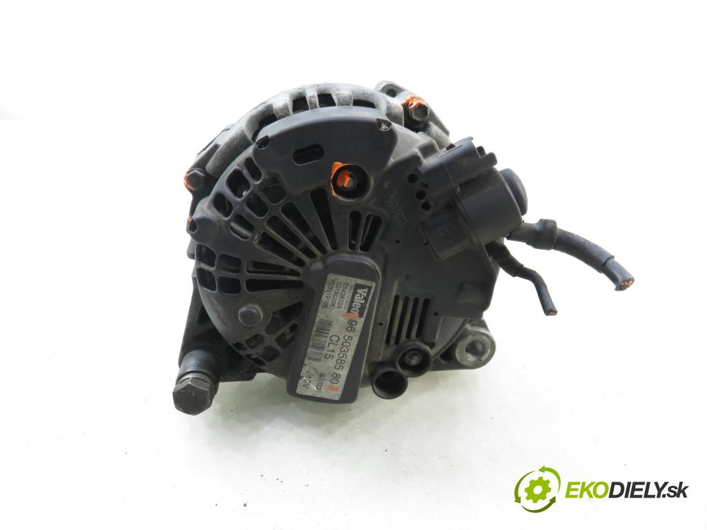 PEUGEOT 206 SW (2E/K) KOMBI 2003 66,00 2.0 HDi - RHY (DW10TD) 1997,00 Alternátor 9650358580 (Alternátor)