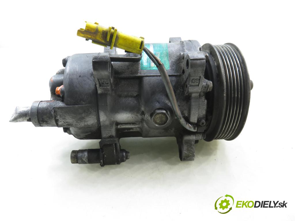 PEUGEOT 206 SW (2E/K) KOMBI 2003 66,00 2.0 HDi - RHY (DW10TD) 1997,00 KOMPRESOR: klimatizace  (Kompresor klimatizace)