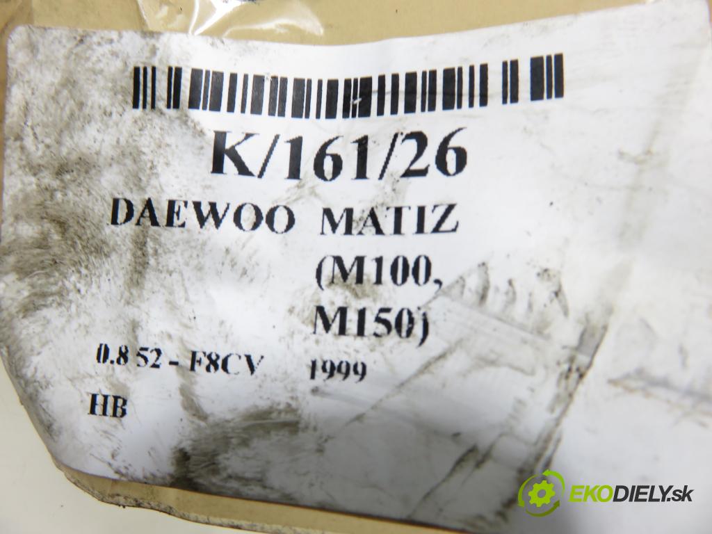 DAEWOO MATIZ (M100, M150) HB 2000 38,00 0.8 52 - F8CV 796,00 Alternátor 96314258 (Alternátor)