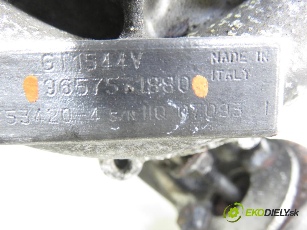 CITROEN C4 Grand Picasso I (UA_) MINIVAN 2006 80,00 1.6 HDi - 9HZ (DV6TED4) 1560,00 Turbodúchadlo 9657571880 (Turbodúchadlo (kompletné))