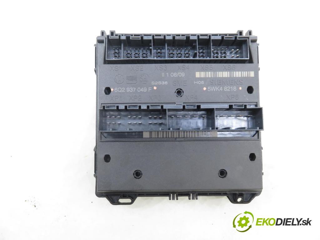 VW POLO (9N_) HB 2009 44,00 1.2 6V 60 - BBM 1198,00 MODUL komfortu 6Q2937049F ; 5WK48218