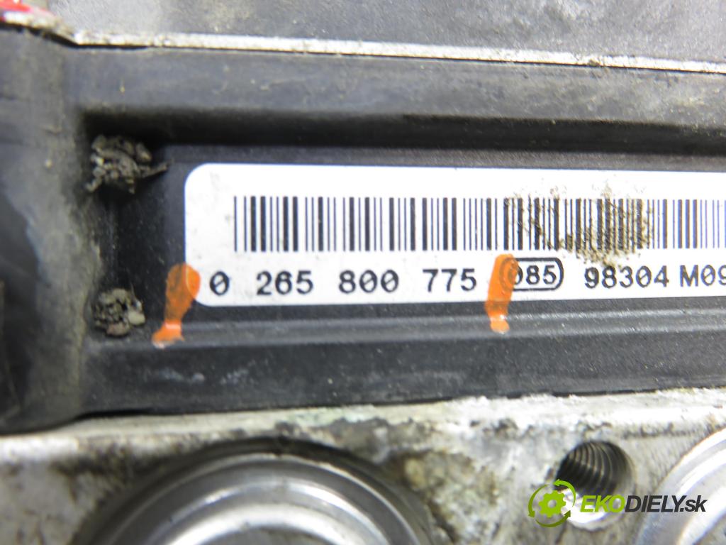VW POLO (9N_) HB 2009 44,00 1.2 6V 60 - BBM 1198,00 Pumpa ABS 6Q0907379BC ; 0265800775 (Pumpa ABS)