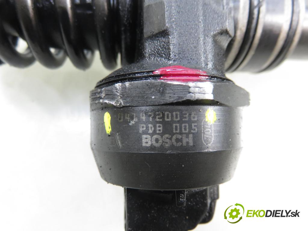 FORD GALAXY (WGR) VAN 2002 85,00 1.9 TDI PD 115 - AUY 1896,00 Vstrekovač 038130073AK ; 0414720038 (Vstrekovač paliva)