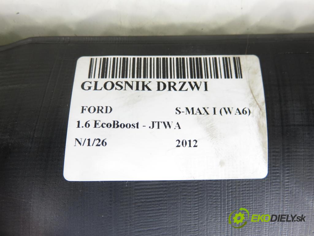 FORD S-MAX (WA6) MINIVAN 2012 118,00 1.6 EcoBoost - JTWA 1596,00 subwoofer AM2T19A067AC (Audio zariadenie)