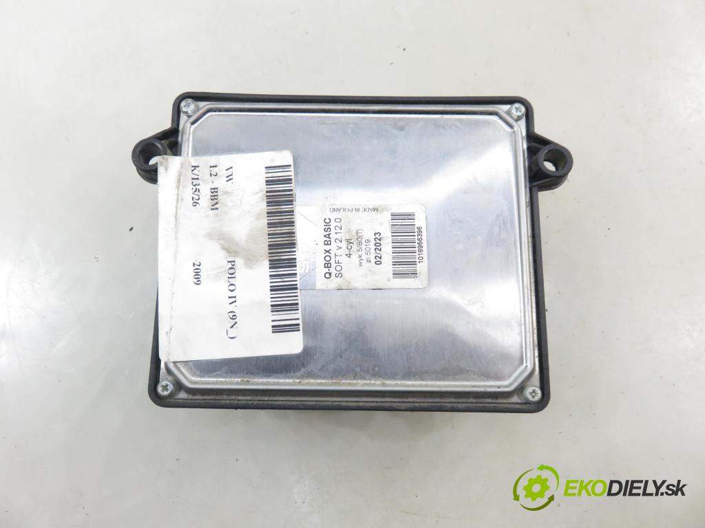 VW POLO (9N_) HB 2009 44,00 1.2 6V 60 - BBM 1198,00 Riadiaca jednotka LPG 10R036616 ; 67R014903 ; 110R004904