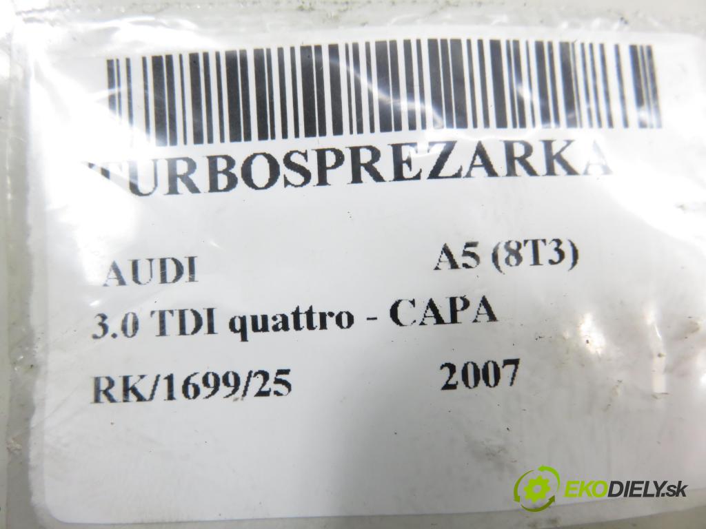 AUDI A5 (8T3) COUPE 2007 176,00 3.0 TDI quattro - CAPA 2967,00 Turbodúchadlo 7764695006S (Turbodúchadlo (kompletné))