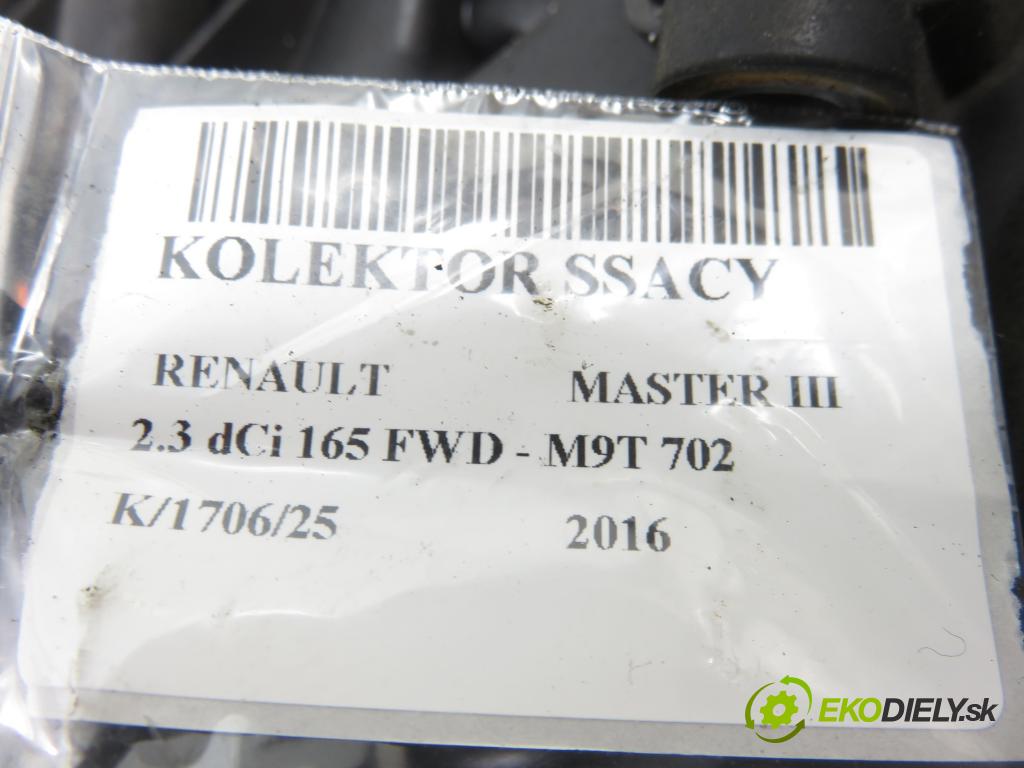 RENAULT MASTER III Platforma / podwozie (EV, HV, UV) KABINA/PLATFORMA 2016 120,00 2.3 dCi 165 FWD - M9T 702 2298,00 Potrubie 140039990R