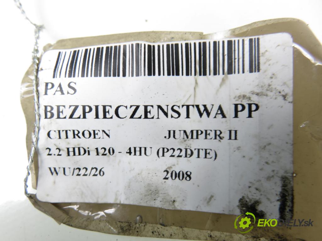 CITROEN JUMPER Skrzynia FURGON 2008 88,00 2.2 HDi 120 - 4HU (P22DTE) 2198,00 držák BEZPEČNOST PP A892271