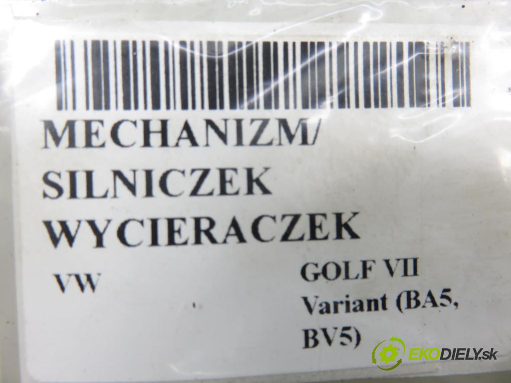 VW GOLF VII Variant (BA5, BV5) KOMBI 2019 850,00 1.6 TDI CR 115 - DGTE 1598,00 MECHANISMUS/ motorek stěračů 1397220692 ; 5G1955119A ; 5G1955023D