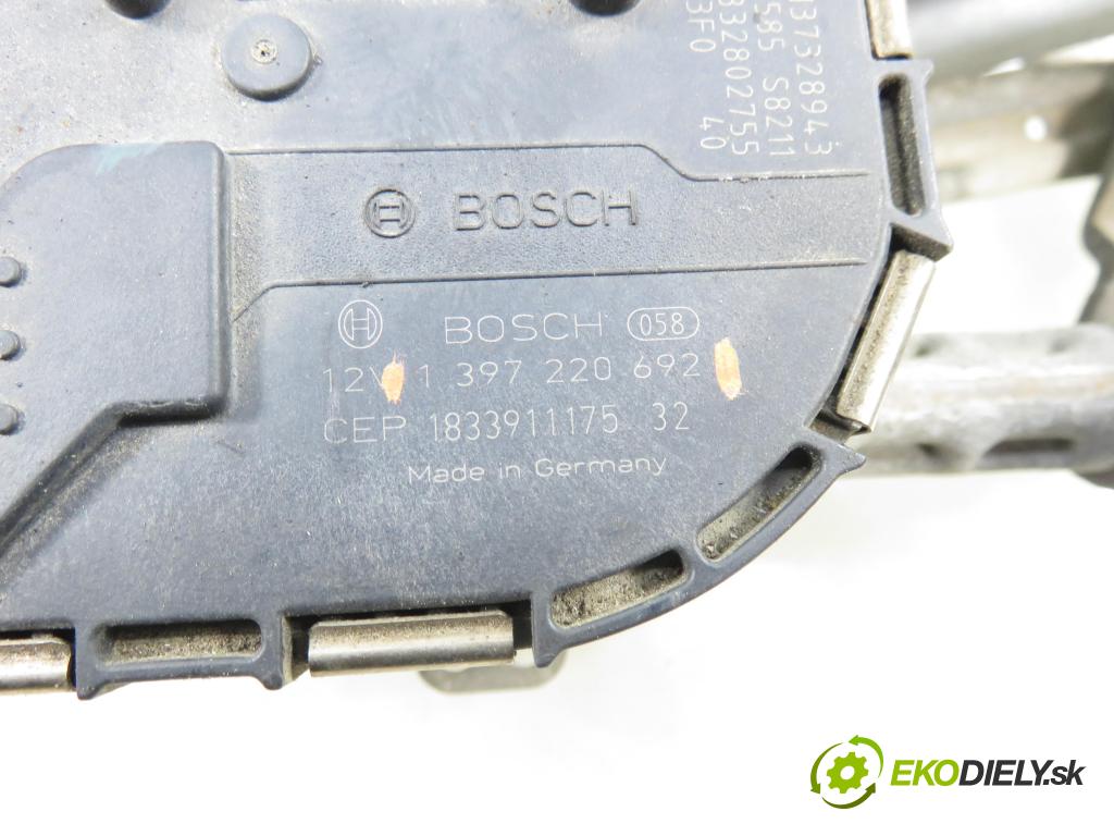 VW GOLF VII Variant (BA5, BV5) KOMBI 2019 850,00 1.6 TDI CR 115 - DGTE 1598,00 MECHANISMUS/ motorek stěračů 1397220692 ; 5G1955119A ; 5G1955023D