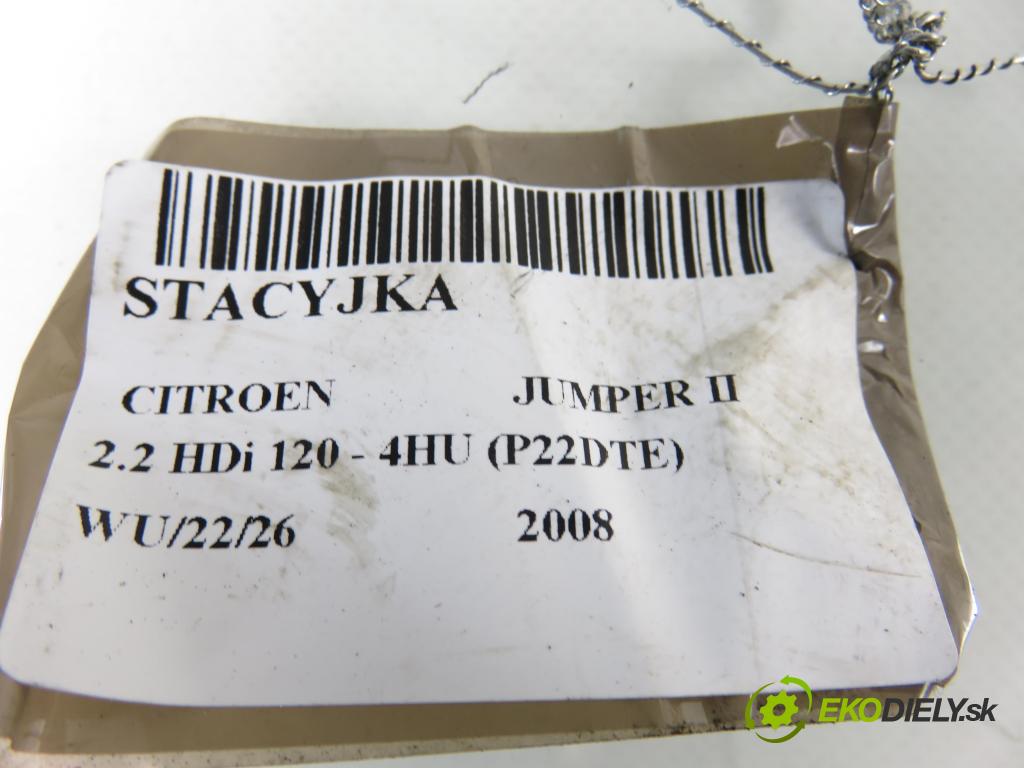 CITROEN JUMPER Skrzynia FURGON 2008 88,00 2.2 HDi 120 - 4HU (P22DTE) 2198,00 spinačka 0109900 (Spínacia skrinka)