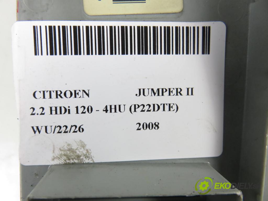 CITROEN JUMPER Skrzynia FURGON 2008 88,00 2.2 HDi 120 - 4HU (P22DTE) 2198,00 Skrinka POJISTKY: 1360733080