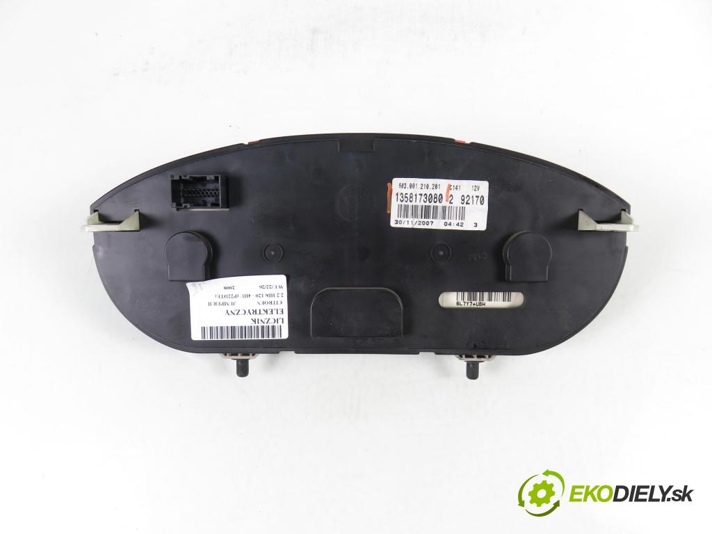 CITROEN JUMPER Skrzynia FURGON 2008 88,00 2.2 HDi 120 - 4HU (P22DTE) 2198,00 Prístrojovka elektrický 1358173080