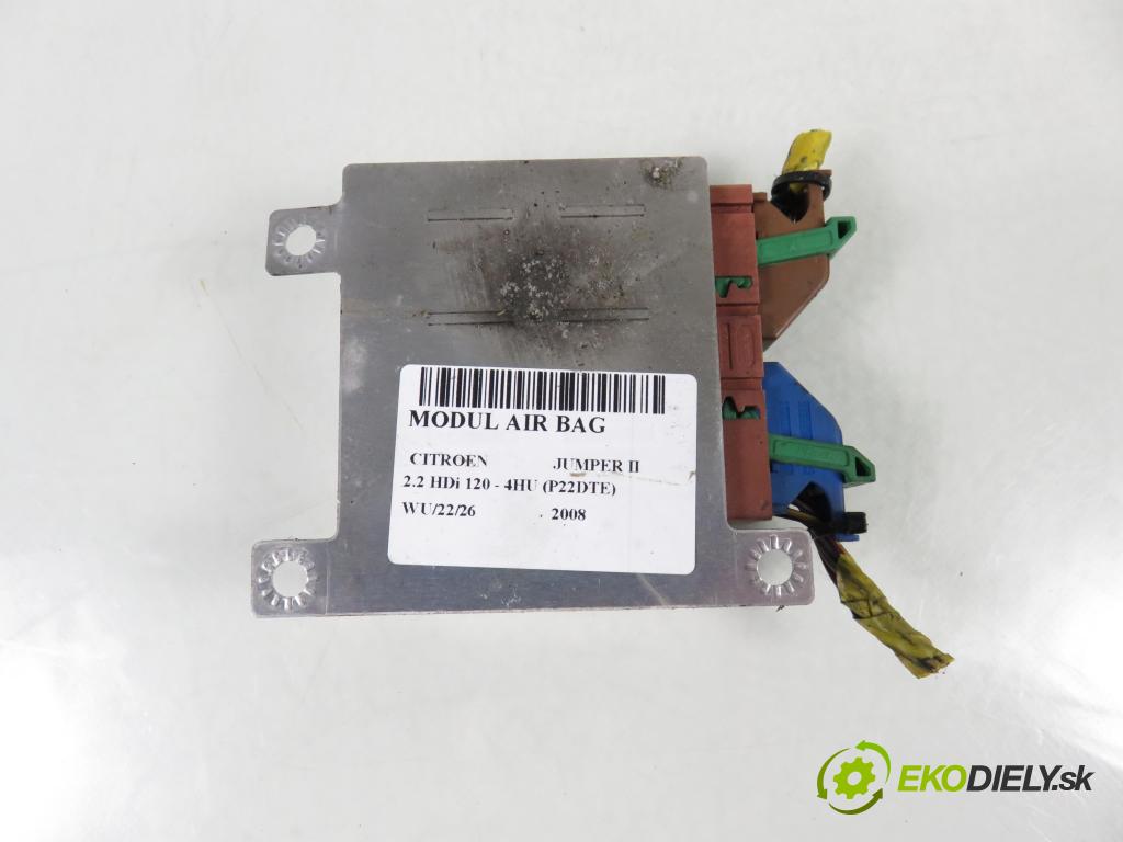 CITROEN JUMPER Skrzynia FURGON 2008 88,00 2.2 HDi 120 - 4HU (P22DTE) 2198,00 MODUL air BAG 1357312080