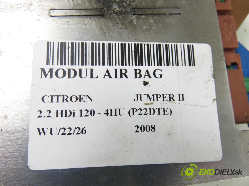 CITROEN JUMPER Skrzynia FURGON 2008 88,00 2.2 HDi 120 - 4HU (P22DTE) 2198,00 MODUL air BAG 1357312080