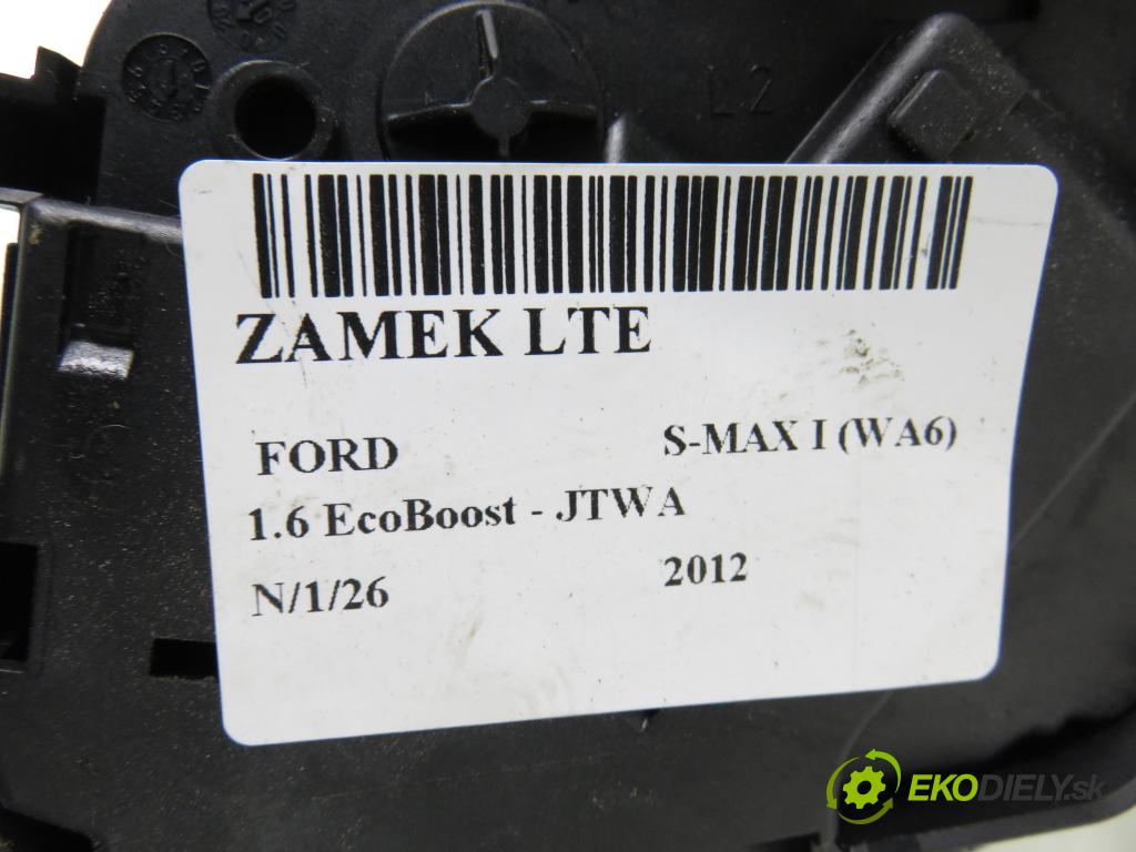 FORD S-MAX (WA6) MINIVAN 2012 118,00 1.6 EcoBoost - JTWB 1596,00 zámok AM2AR26413AA