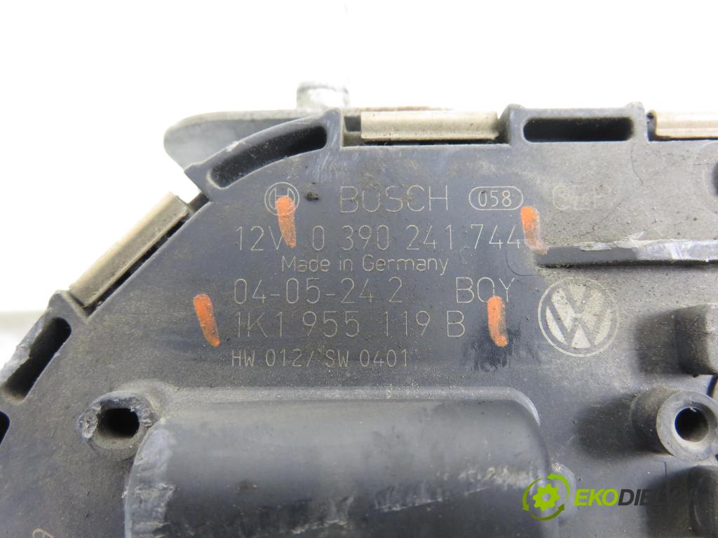 VW GOLF V (1K1) HB 2005 66,00 1.9 TDI PD 90 - BRU 1896,00 Motorček stieračov 0390241744 ; 1K1955119B ; 1K1955023D