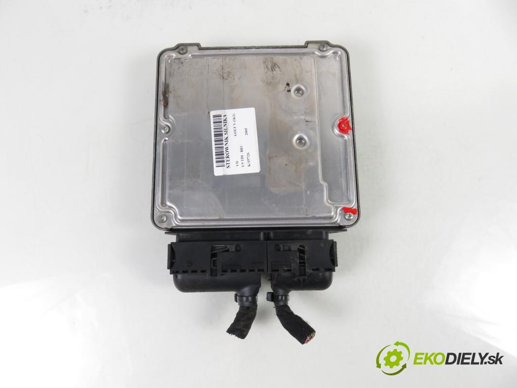 VW GOLF V (1K1) HB 2005 66,00 1.9 TDI PD 90 - BRU 1896,00 Riadiaca jednotka Motor 03G906016FS ; 0281011955