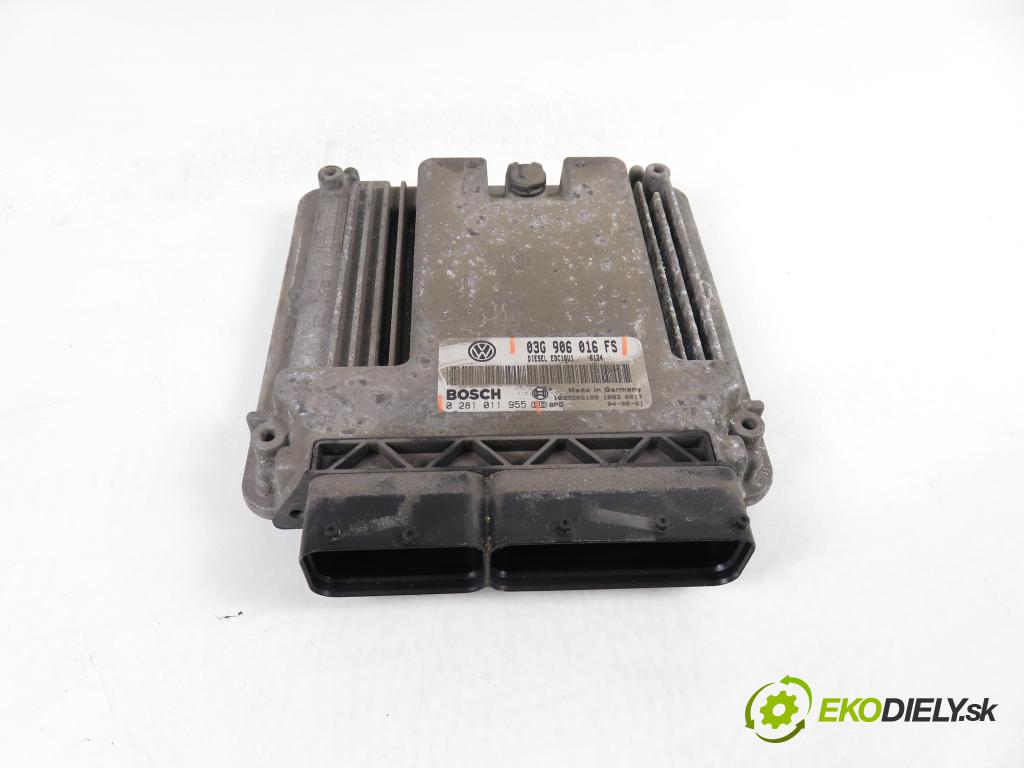 VW GOLF V (1K1) HB 2005 66,00 1.9 TDI PD 90 - BRU 1896,00 Riadiaca jednotka Motor 03G906016FS ; 0281011955