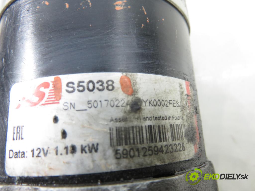 NISSAN MICRA III (K12) HB 2005 48,00 1.5 dCi 65 1461,00 Štartér S5038 (Štartér)