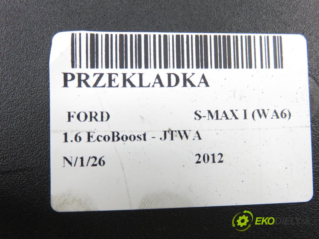 FORD S-MAX (WA6) MINIVAN 2012 118,00 1.6 EcoBoost - JTWA 1596,00 OPĚRADLO 9M21R044C82A