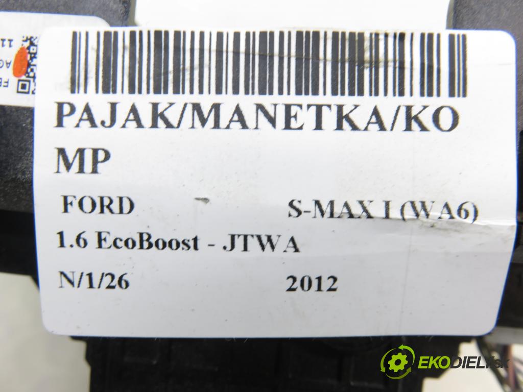 FORD S-MAX (WA6) MINIVAN 2012 118,00 1.6 EcoBoost - JTWA 1596,00 páčka/prepínač AG9T13N064DE