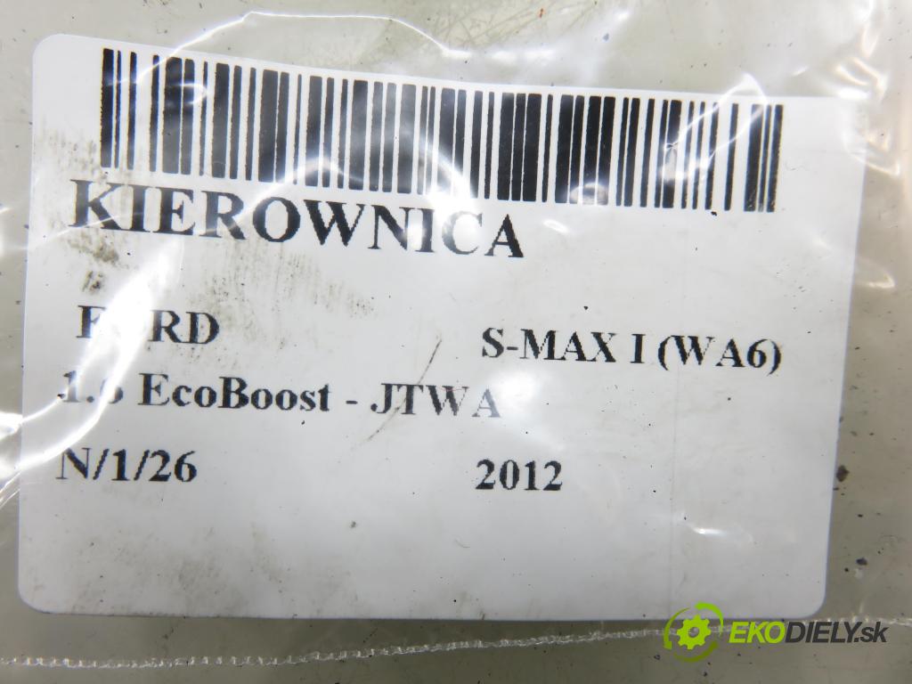 FORD S-MAX (WA6) MINIVAN 2012 118,00 1.6 EcoBoost - JTWA 1596,00 Ovládač rádia 6M2T14K147CH ; 6M2T14K147DG