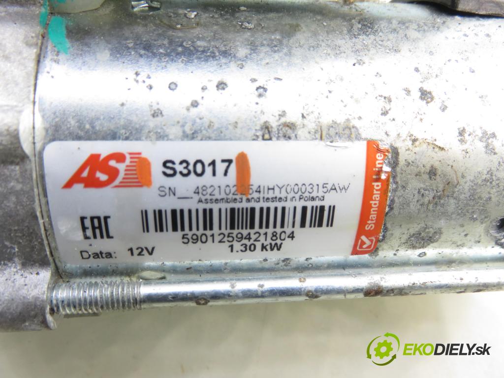 FIAT IDEA (350_) HB 2005 0,00 1.3 D Multijet - 188 A9.000 1248,00 Štartér S3017 (Štartér)