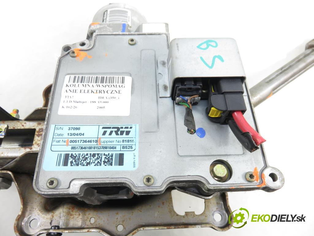 FIAT IDEA (350_) HB 2005 0,00 1.3 D Multijet - 188 A9.000 1248,00 serv/podporovanie elektrické 00517364610