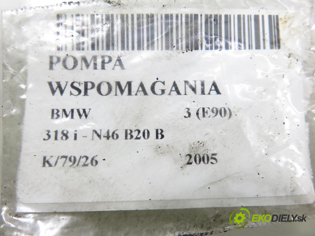 BMW 3 (E90) SEDAN 2005 95,00 318 i 129 - N46 B20 B 1995,00 pumpa servočerpadlo 7617955134 ; 6769598 (Servočerpadlo)