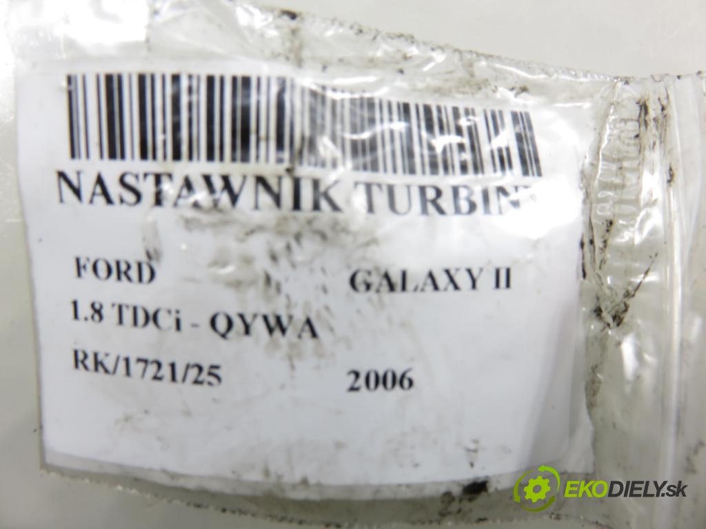 FORD GALAXY (WA6) MINIVAN 2006 92,00 1.8 TDCi - QYWA 1753,00 Nastavovač turba 6NW008412 ; 712120 (Motorček ostatné)