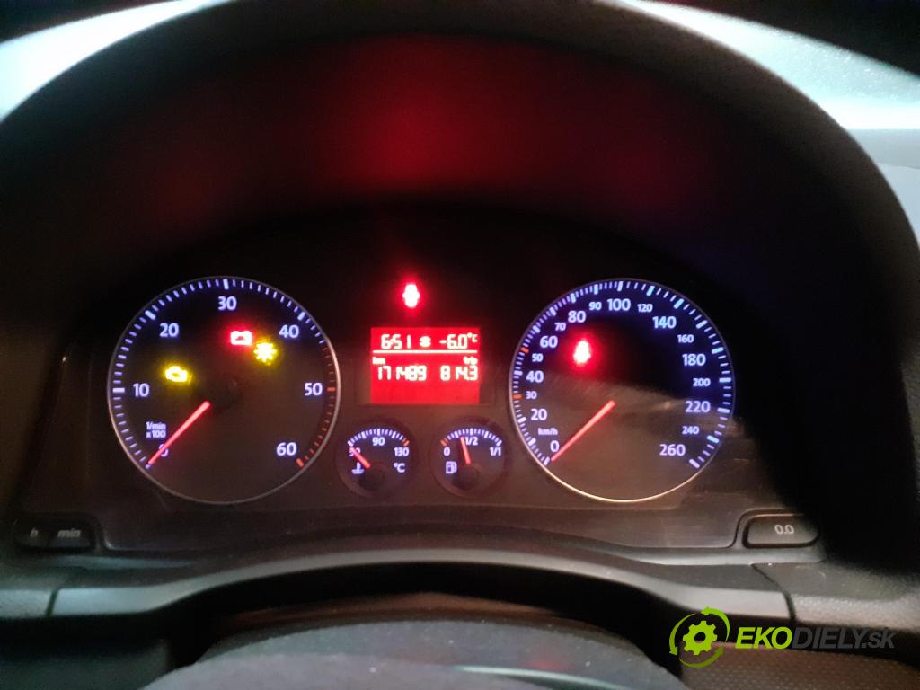 VW GOLF V (1K1) HB 2005 66,00 1.9 TDI PD 90 - BRU 1896,00 prístrojovka elektrický 1K0920851B ; 110080246035