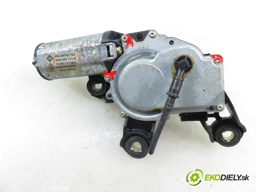 VW POLO (6N2) HB 2000 40,00 1.4 - ANX 1390,00 motorek stěrače ZADNÍ: 6X0955711D