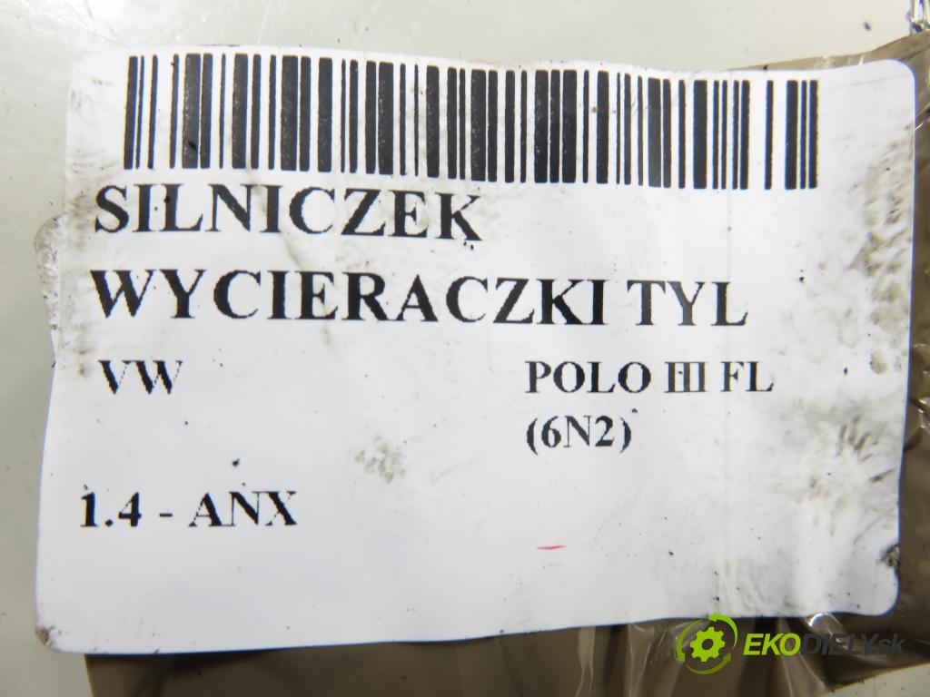 VW POLO (6N2) HB 2000 40,00 1.4 - ANX 1390,00 Motorček stierače zadné 6X0955711D