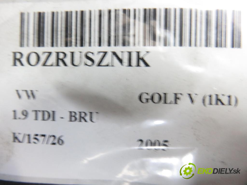 VW GOLF V (1K1) HB 2005 66,00 1.9 TDI PD 90 - BRU 1896,00 startér  (Startér)