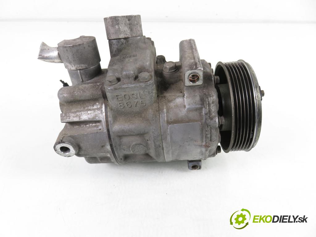 VW GOLF V (1K1) HB 2005 66,00 1.9 TDI PD 90 - BRU 1896,00 KOMPRESOR: klimatizácie 1K0820803G (Kompresor klimatizácie)