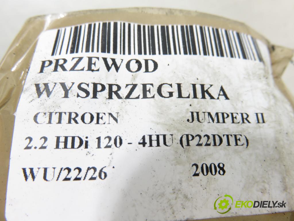 CITROEN JUMPER Skrzynia FURGON 2008 88,00 2.2 HDi 120 - 4HU (P22DTE) 2198,00 rúrka vypínacieho ložiska 55200420