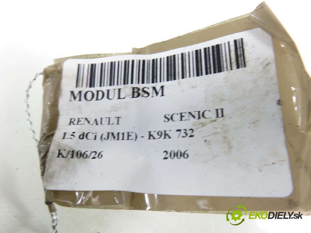 RENAULT SCENIC II (JM0/1_) MINIVAN 2006 78,00 1.5 dCi 106 - K9K 732 1461,00 MODUL BSM 8200481866F