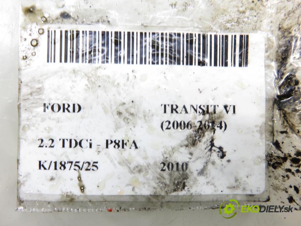 FORD TRANSIT TOURNEO Autobus BUS 2010 63,00 2.2 TDCi - P8FA 2198,00 vstřikovač 6C1Q9K546AC (Vstřikovač paliva)