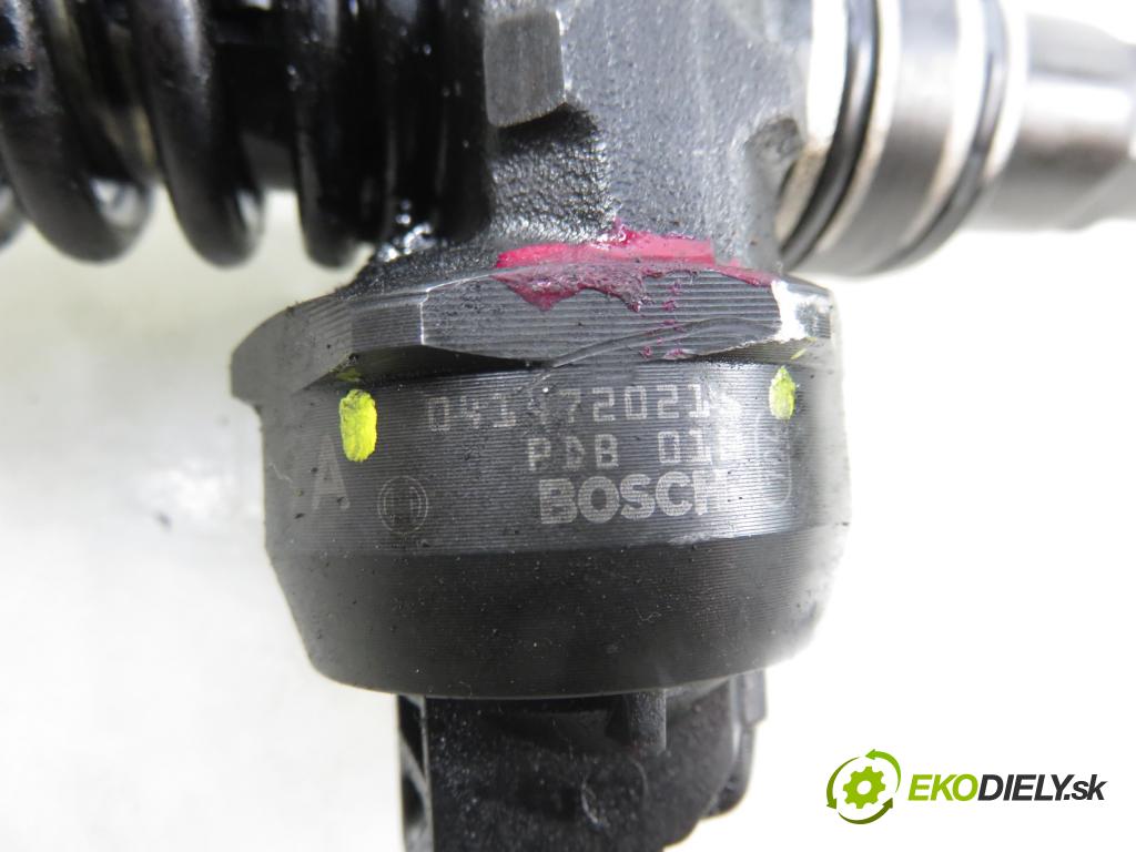 VW TRANSPORTER V Skrzynia (7HA, 7HH, 7EA, 7EH) FURGON 2005 77,00 1.9 TDI PD 105 - AXB 1896,00 vstříkovač 038130073AG ; 0414720215 (Vstřikovač paliva)