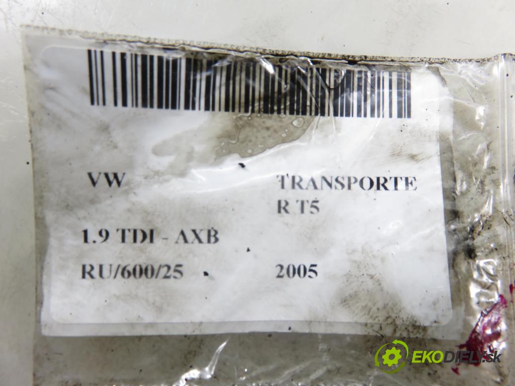 VW TRANSPORTER V Skrzynia (7HA, 7HH, 7EA, 7EH) FURGON 2005 77,00 1.9 TDI PD 105 - AXB 1896,00 Vstrekovač 038130073AG ; 0414720215 (Vstrekovač paliva)