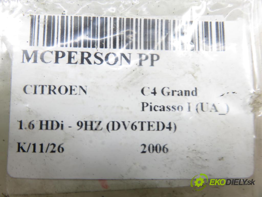 CITROEN C4 Grand Picasso I (UA_) MINIVAN 2006 80,00 1.6 HDi - 9HZ (DV6TED4) 1560,00 MCPERSON PP