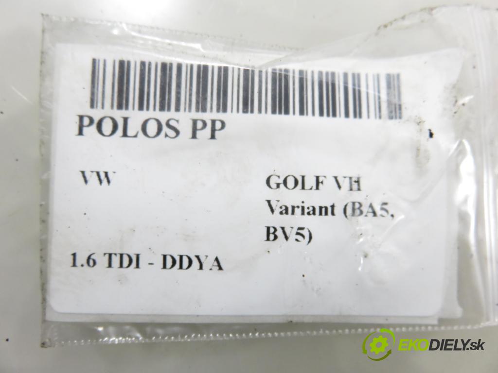 VW GOLF VII Variant (BA5, BV5) KOMBI 2019 850,00 1.6 TDI CR 115 - DGTE 1598,00 poloos PP 1K0407272QN