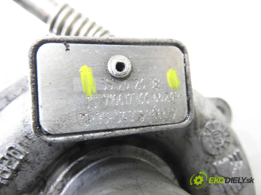 OPEL AGILA (B) (H08) HB 2008 55,00 1.3 CDTI - Z 13 DTJ 1248,00 Turbodúchadlo 55202638 (Turbodúchadlo (kompletné))