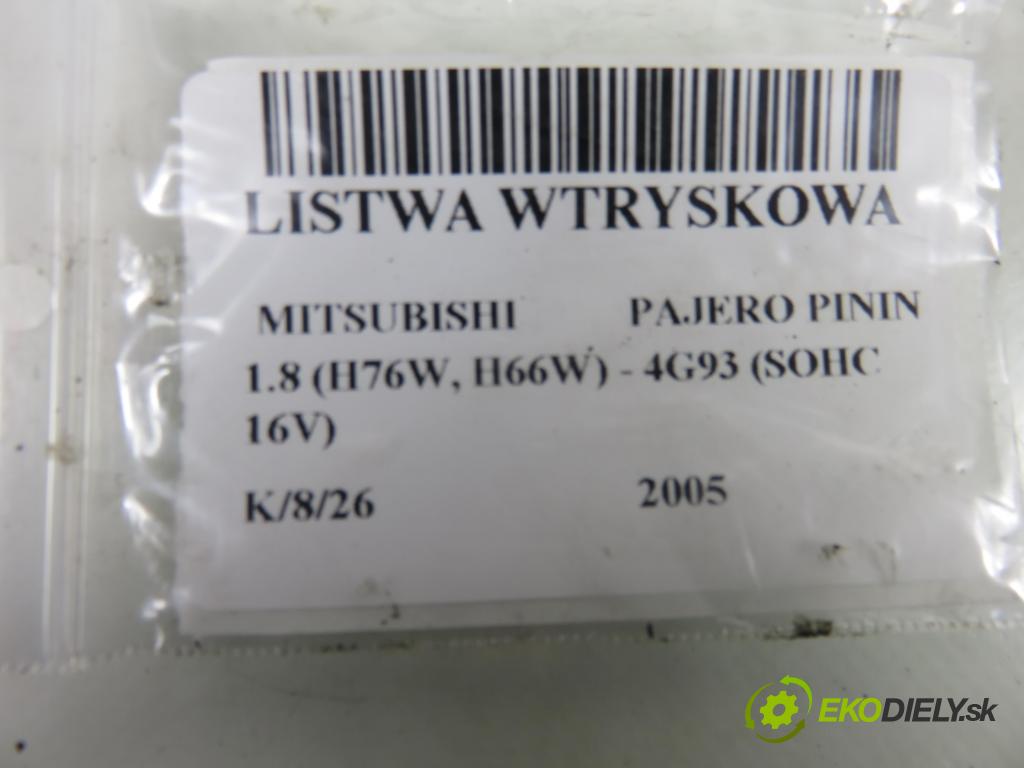 MITSUBISHI PAJERO PININ (H6_W, H7_W) SUV 2005 84,00 1.8 (H76W, H66W) - 4G93 (SOHC 16V) 1834,00 Lišta vstrekovacia CDH210 (Vstrekovacia lišta)
