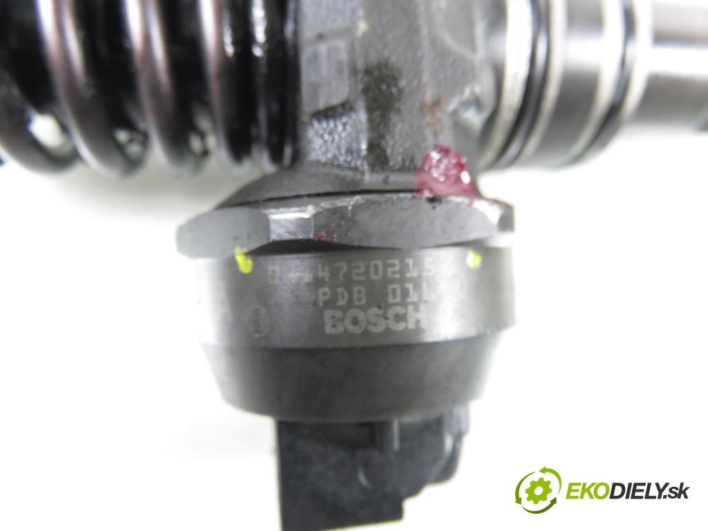 VW TRANSPORTER V Skrzynia (7HA, 7HH, 7EA, 7EH) FURGON 2005 77,00 1.9 TDI PD 105 - AXB 1896,00 vstříkovač 038130073AG ; 0414720215 (Vstřikovač paliva)