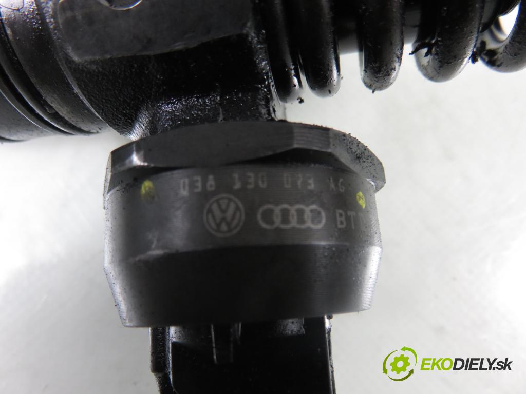 VW TRANSPORTER V Skrzynia (7HA, 7HH, 7EA, 7EH) FURGON 2005 77,00 1.9 TDI PD 105 - AXB 1896,00 vstříkovač 038130073AG ; 0414720215 (Vstřikovač paliva)